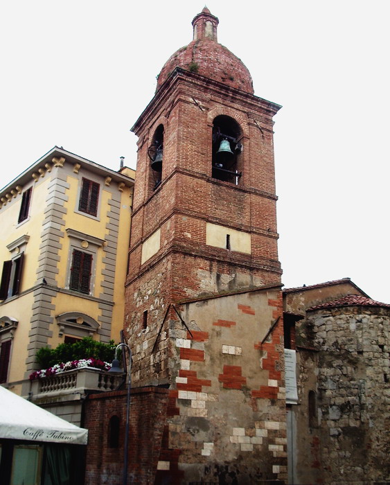 Campanile e area absidale della Chiesa di San Pietro a Grosseto, Tuscany (Italy)