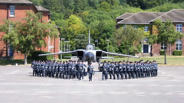 Passing Out Parade, RAF Halton On the 19th. July 2006, my daughter took part in this Passing Out Parade, at RAF Halton in Buckinghamshire. It was one of the hottest days of the year, but in Full Dress, out in the mid-day sun for nearly two hours, they put on a great display, and I was one of many proud parents who came to celebrate their achievement.