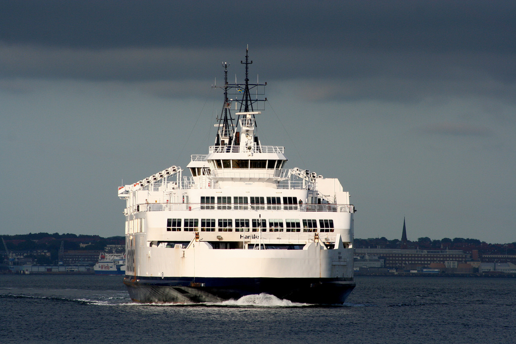The ferry Hamlet of Helsingör. Picture by Håkan Dahlström [1]
