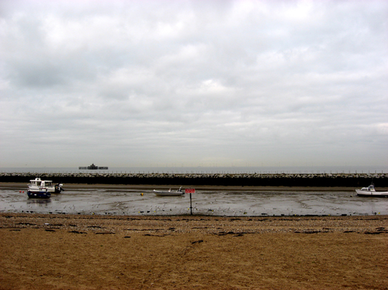 The waterfront in Herne Bay, Kent, in December 2007.