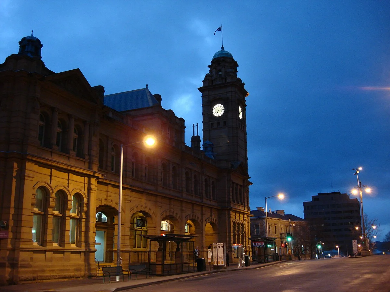 Photo of Hobart city centre