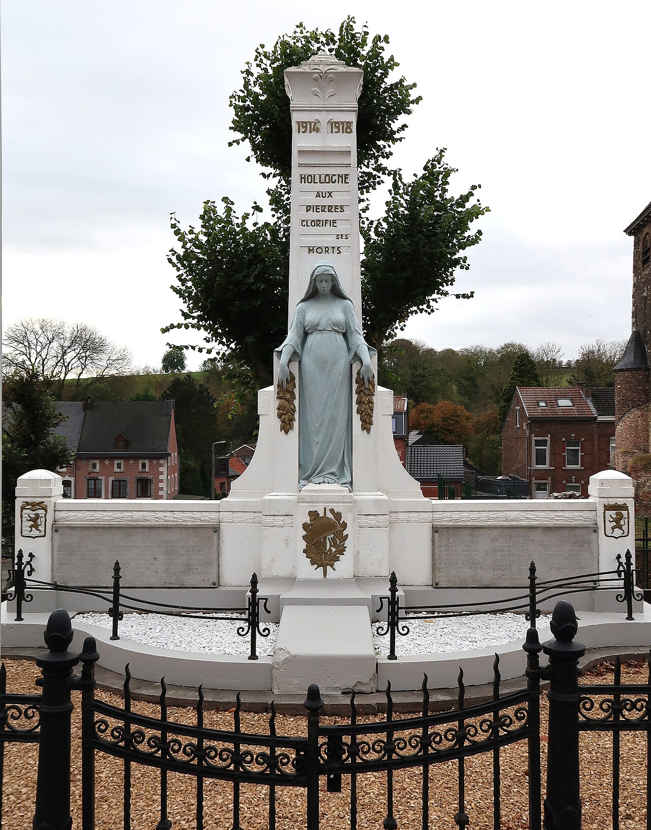 Monument voor de doden van de Eerste Wereldoorlog in Hollogne-aux-Pierres (Grâce-Hollogne)