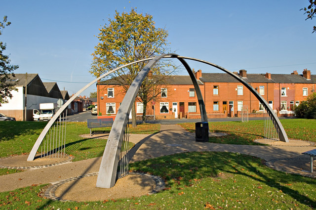 Ince Arches Public art - love it or hate it? I like this sort of stuff!