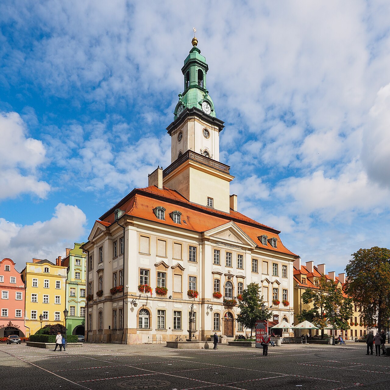 Jelenia Góra, Plac Ratuszowy - ratusz, 1744-1749