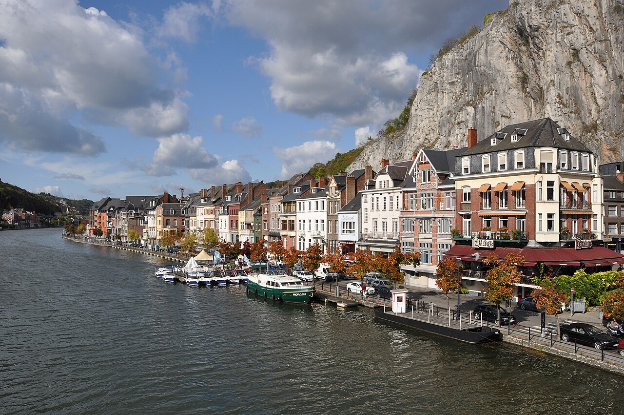 Dinant (Belgium) : Meuse embankment