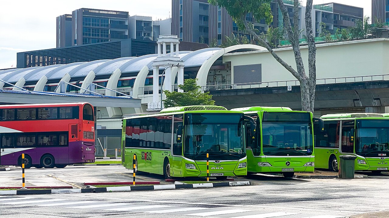 Pasir Ris Bus Interchange. Photo taken on 2024/10/10.