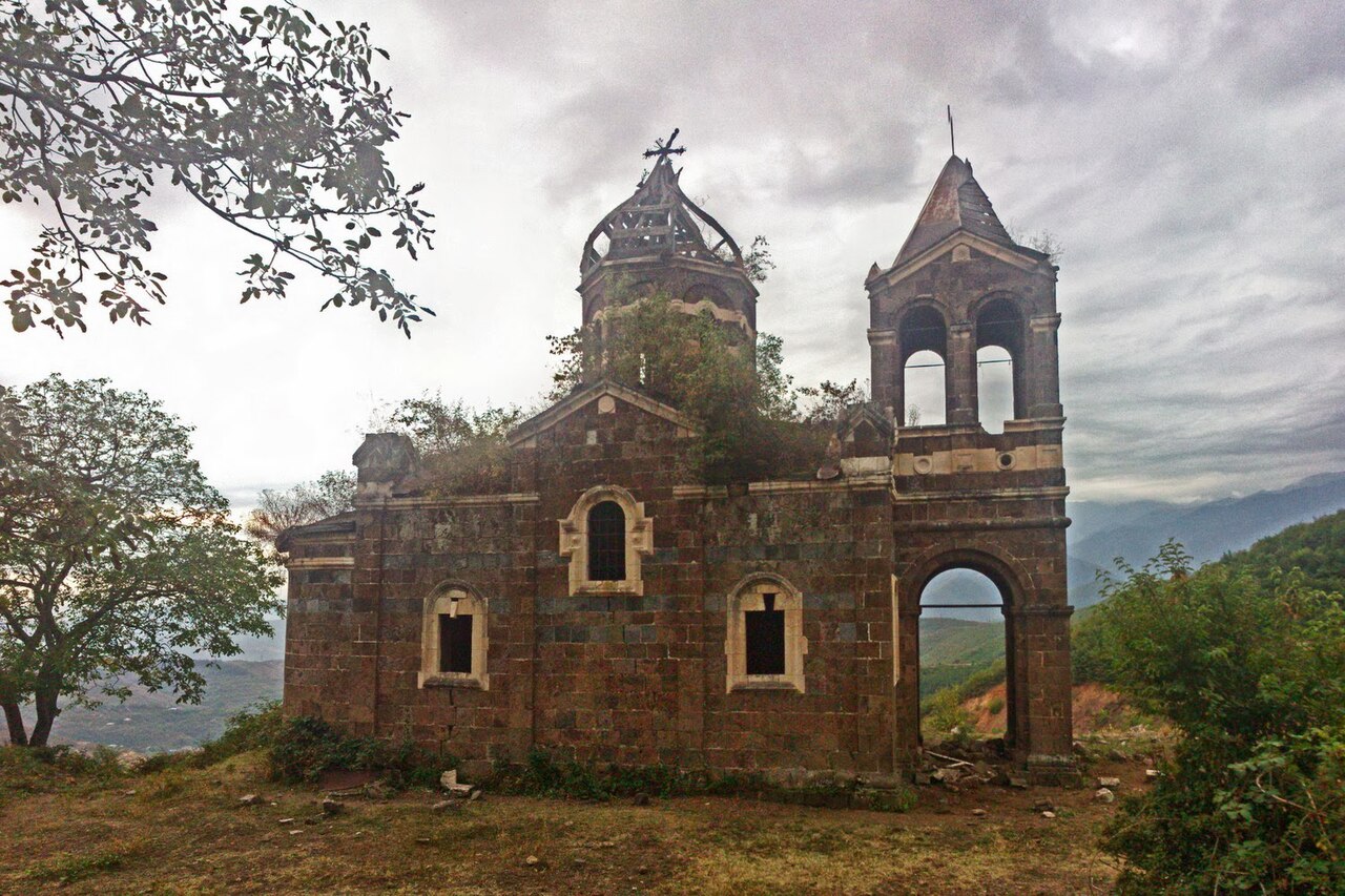Kapan, Kavart, Greek church, 1865 Капан, Каварт, Храм во имя Св. священномученика Харалампия, 1865