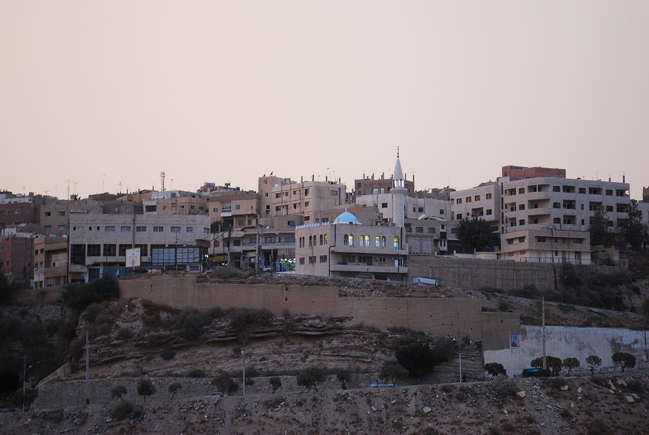 Vue de Al-Karak.
