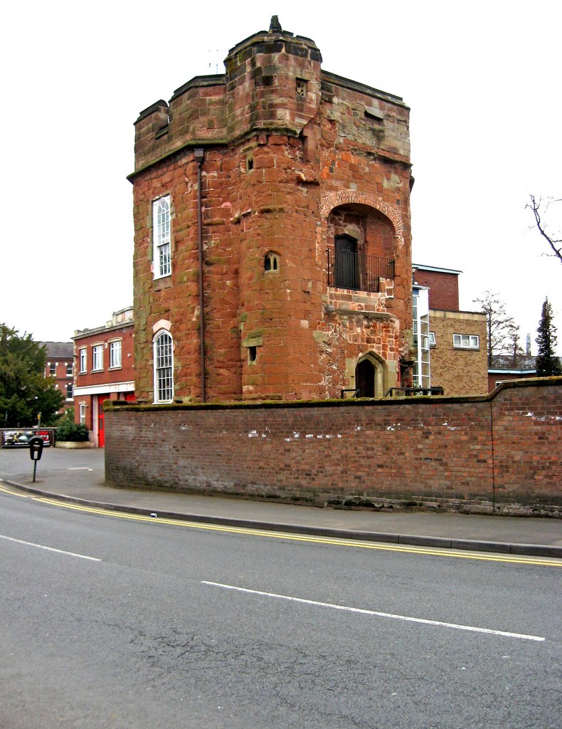 Caldwall (or Caldwell) Tower, Castle Road, Kidderminster