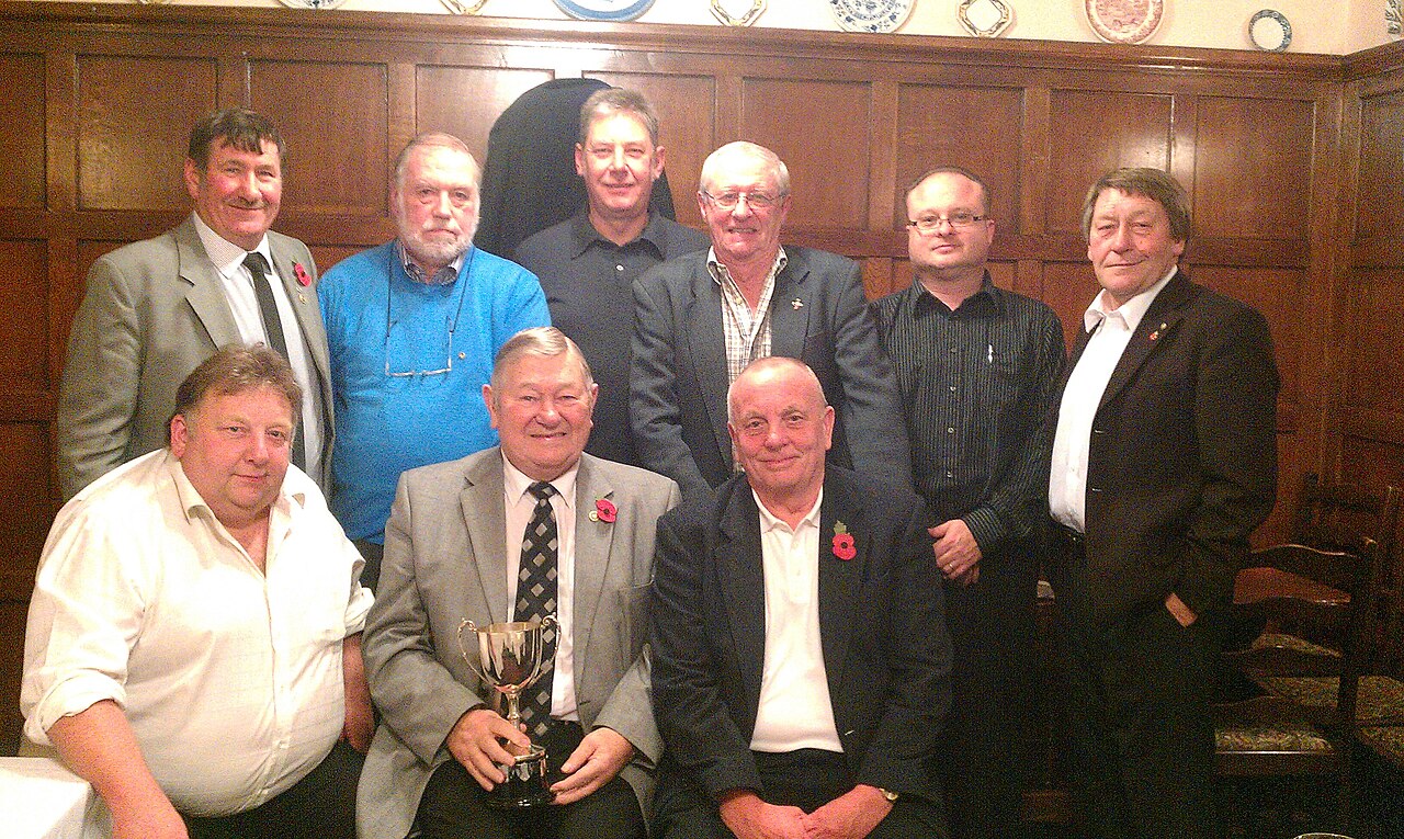 Winners of the Rotary District 1210 Darts Competition 2011, Kidsgrove Rotary.