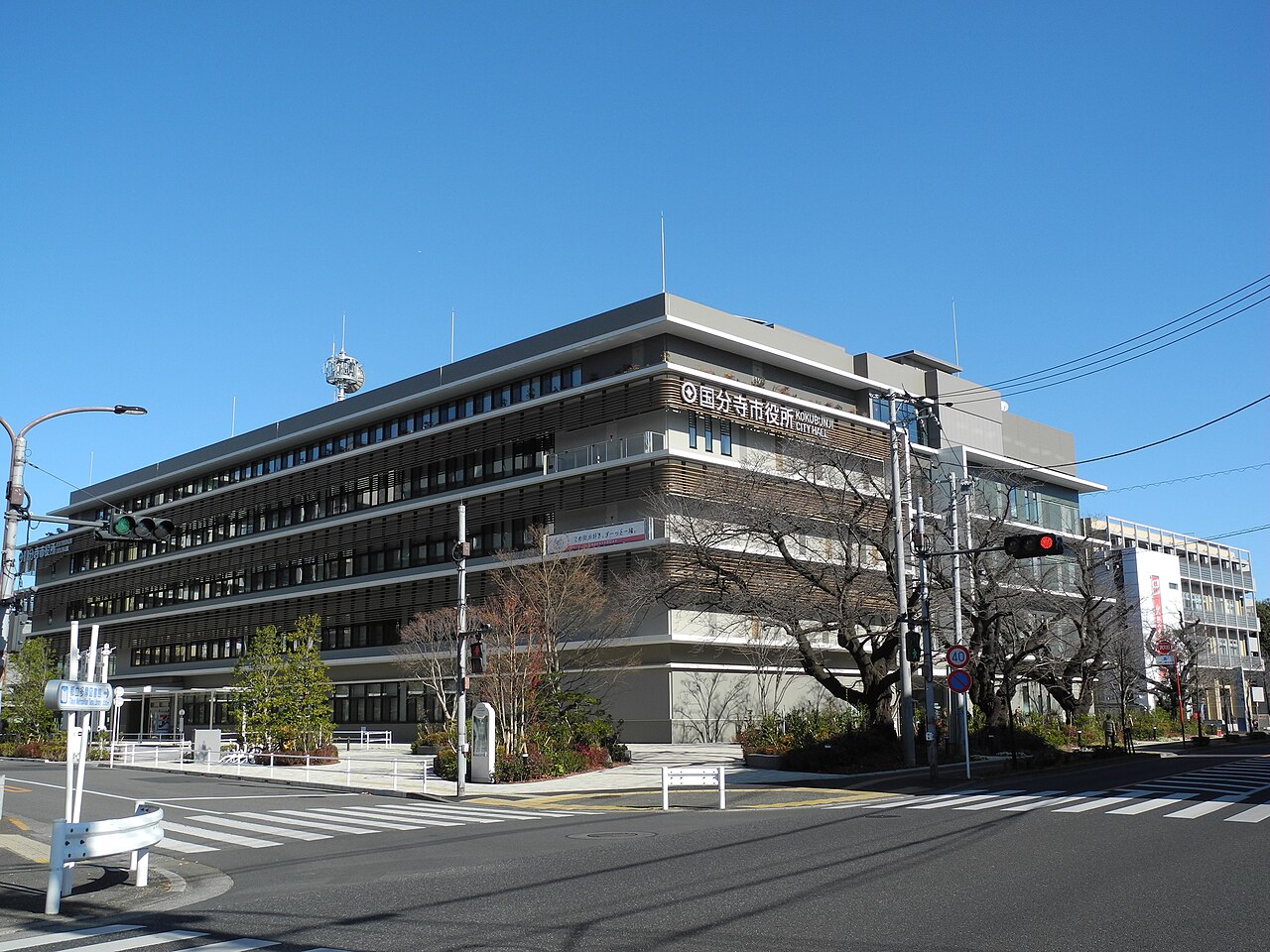 2025年に開庁した国分寺市新市役所庁舎
