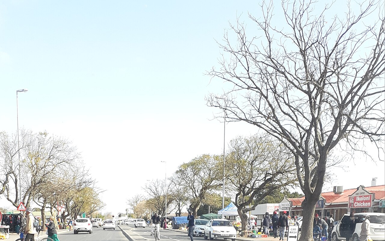 Old Paarl Road in Eikendal, Kraaifontein in the Western Cape, South Africa.