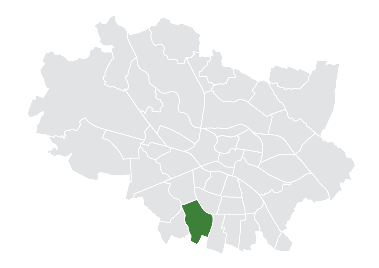 Osiedle Krzyki-Partynice na mapie Wrocławia