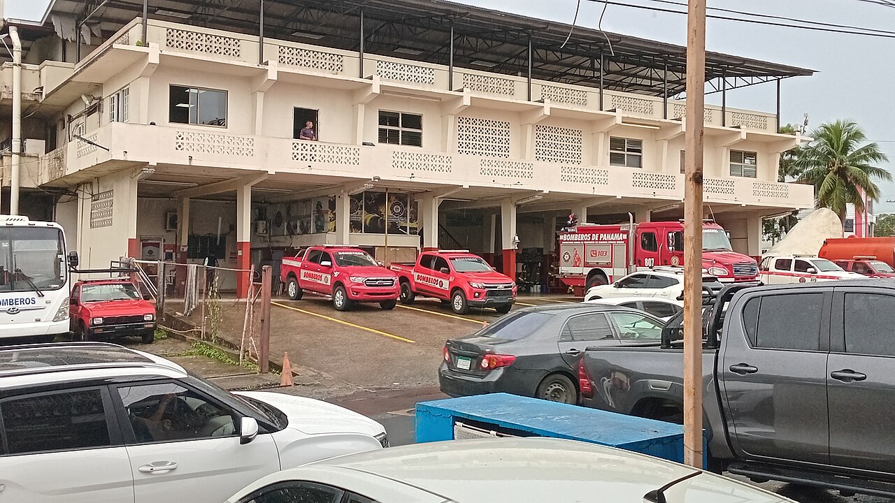 The La Chorrera Fire Station (Mario Lasso Station) is the main headquarters for the Panama West regional area and is located on San Francisco Street in the La Chorrera district.
