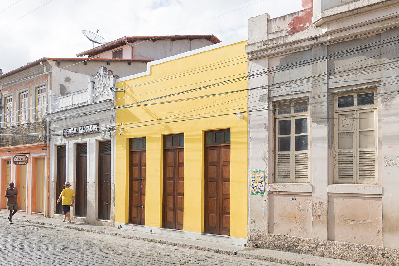 Rua Engenheiro Lauro De Freitas, Cachoeira, Bahia, Brazil.