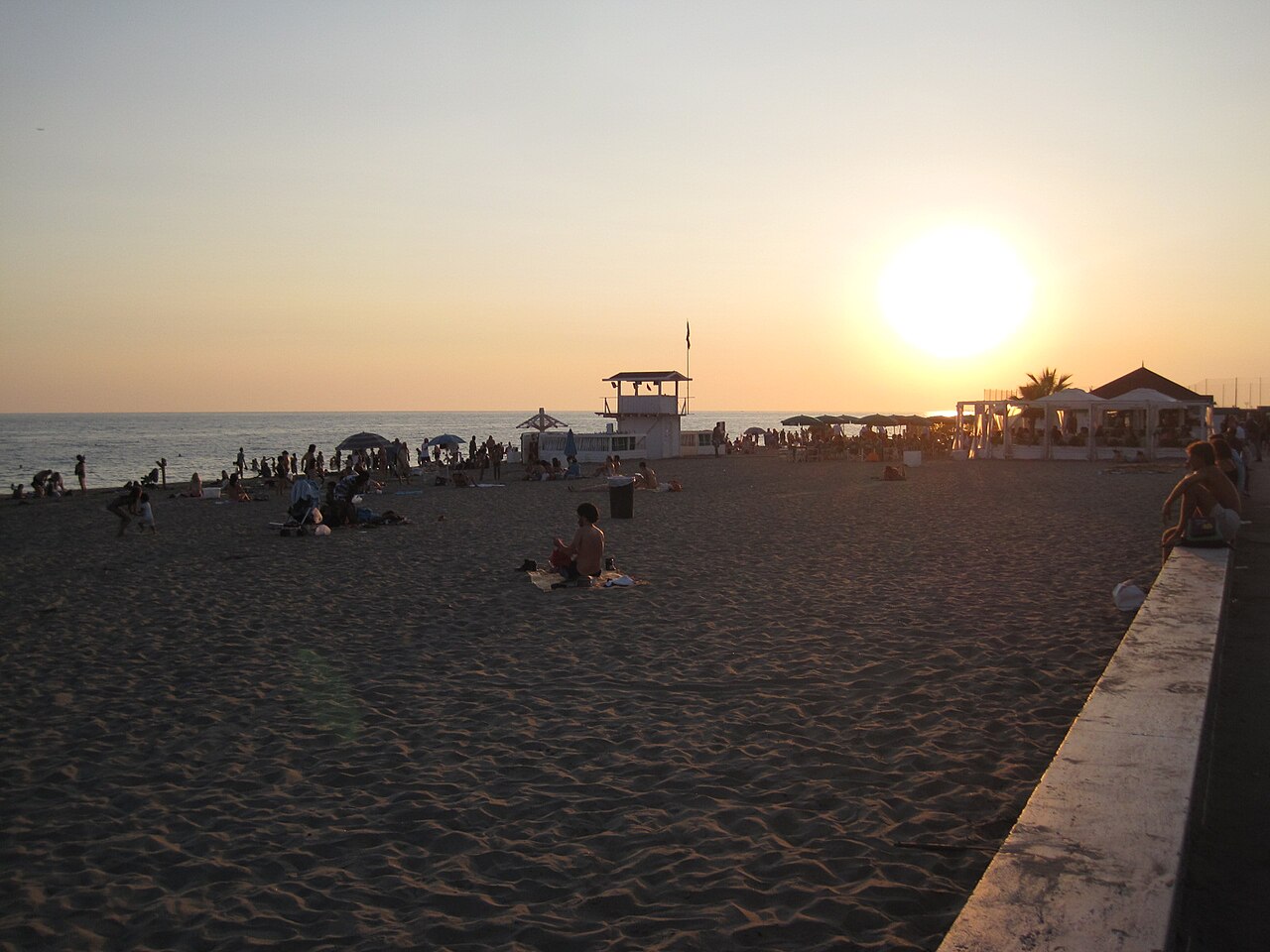 Beach Ostia Lido di Roma