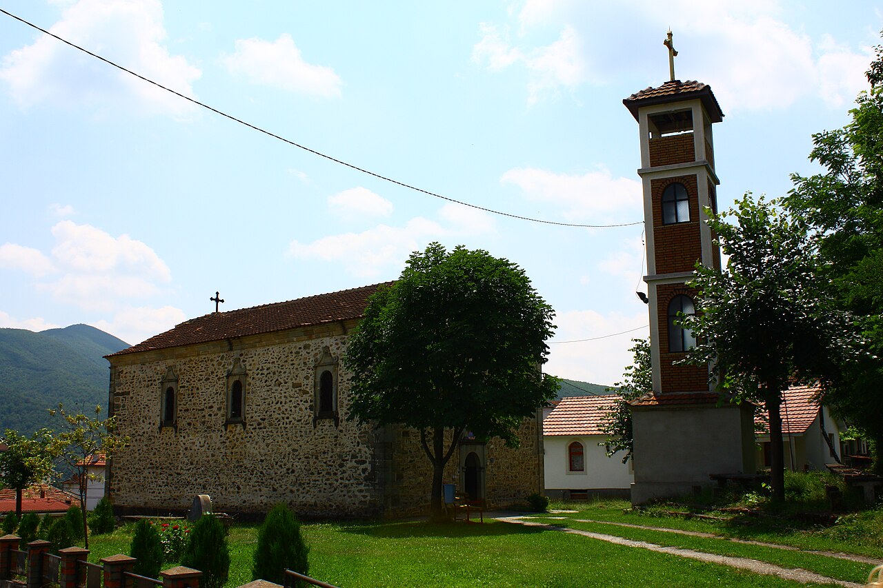 Holy Mother of God. The main Catedral and cental parish Church in Makedonski Brod, Macedonia