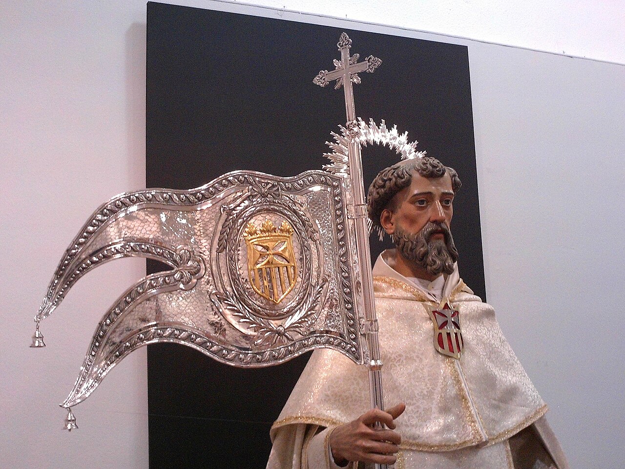 San Pedro Nolasco. Siglo XVII. Convento de San Andrés de Marchena, de la Orden de la Merced. Exposición "La Merced en el arte: conventos y hermandades de Sevilla en el octavo centenario (1218-2018)". Círculo Mercantil e Industrial de Sevilla. 2018. Andalucía, España.