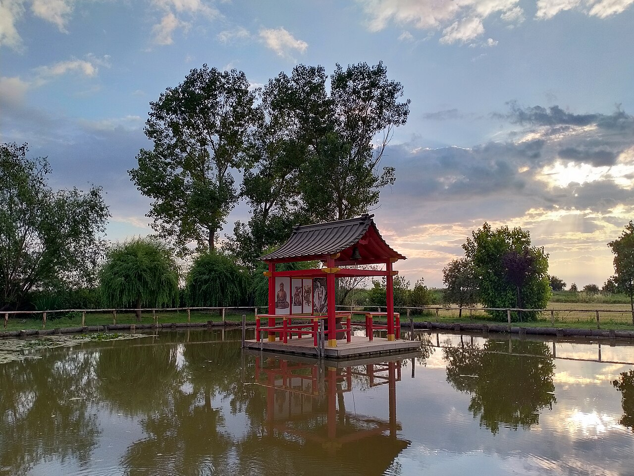 Shinto temple in Massarosa, Italy