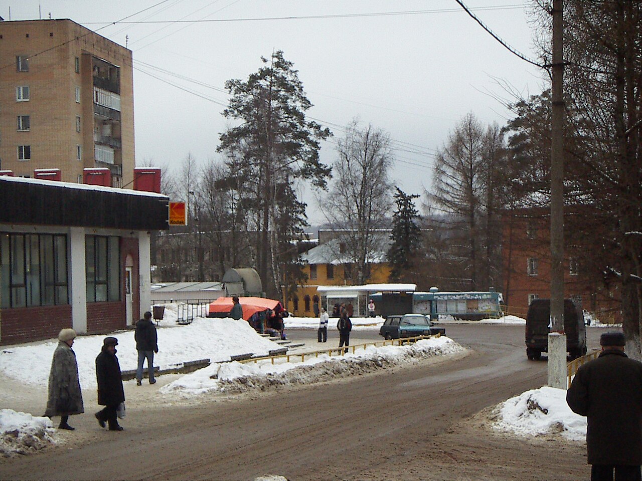 Bus station