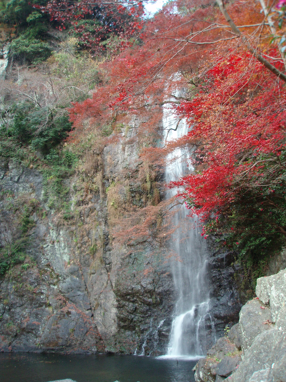 Minoh falls in Minoh, Osaka, Japan