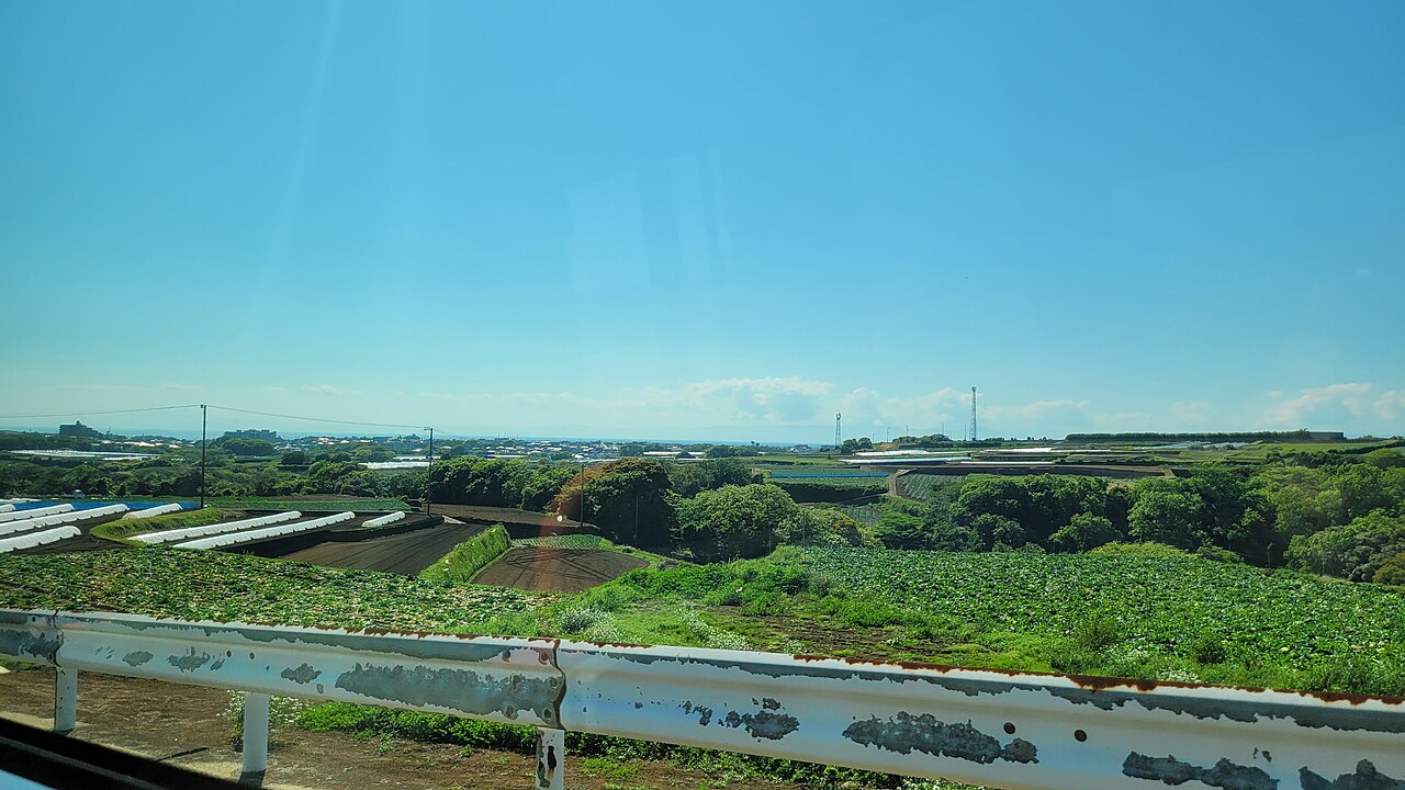Neighborhoods in Southern part of Miura, Kanagawa, Japan