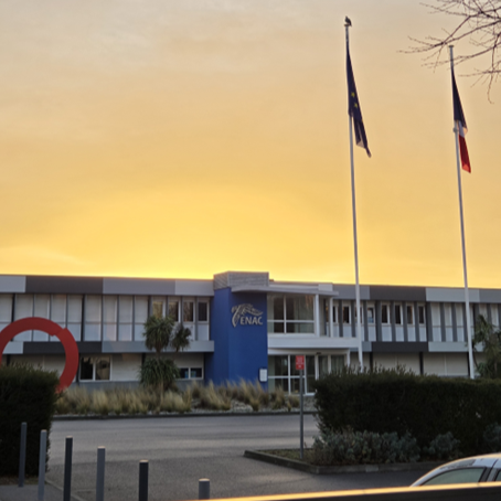 Administrative building of the ENAC Montpellier campus