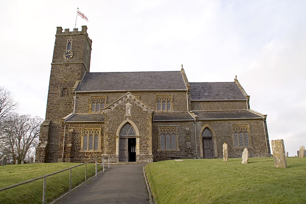 St Mary's parish church, East Morden, Dorset, seen from the southeast