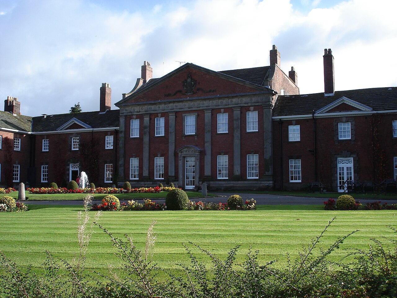 Mottram Hall, Mottram St Andrew, now a De Vere hotel.