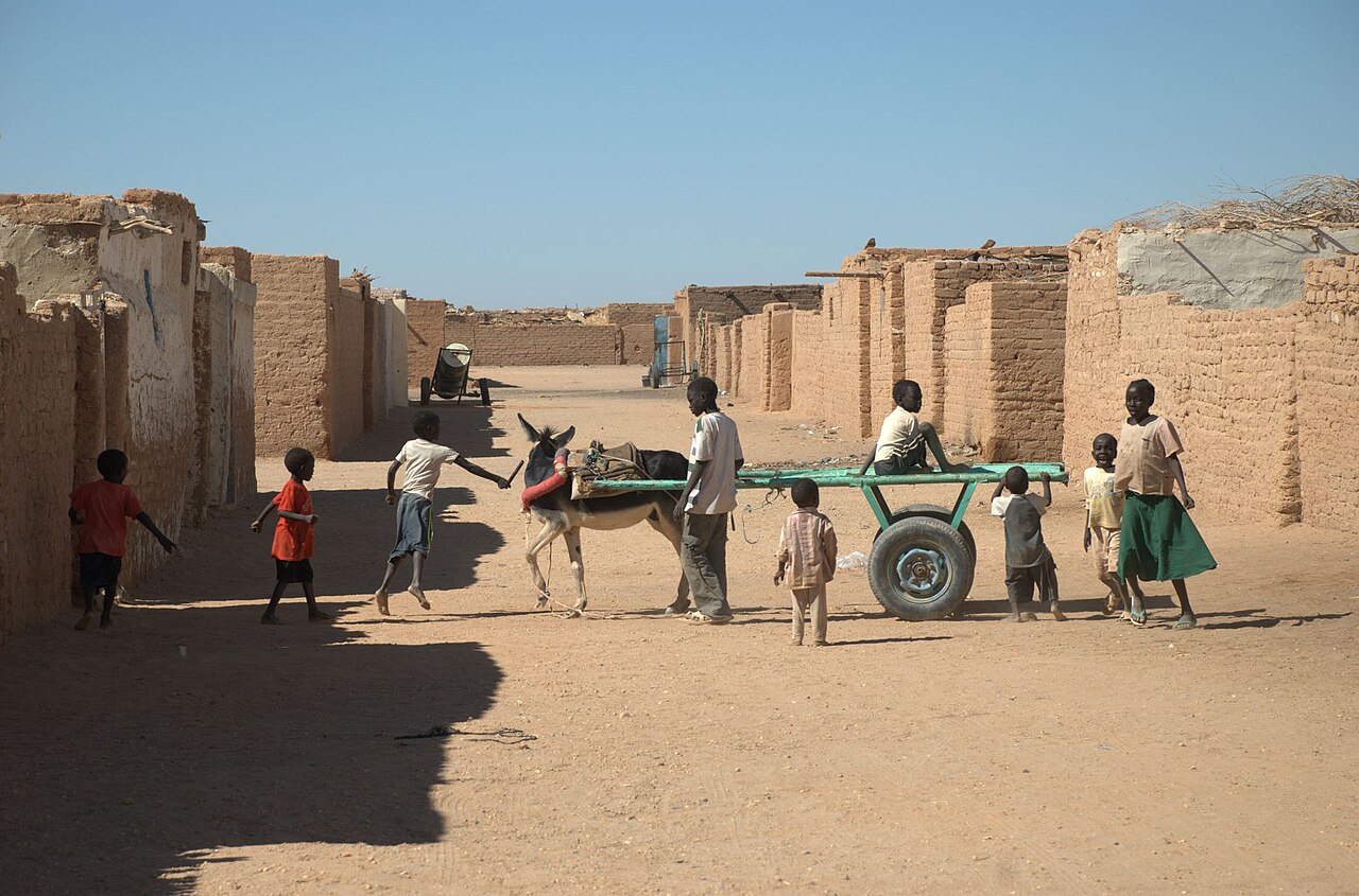 Wadi Halfa, Sudan, living quarter for south sudanese people
