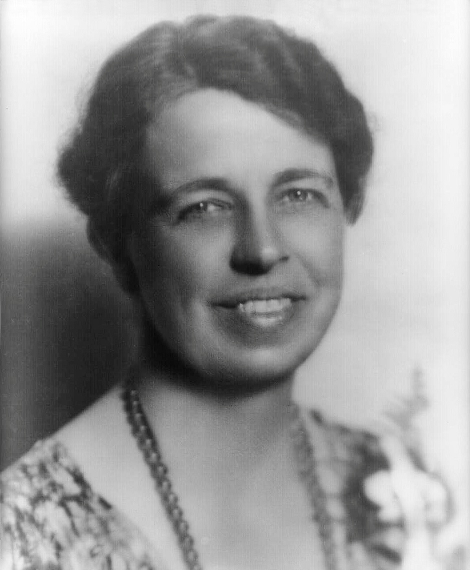 Anna Eleanor Roosevelt, head-and-shoulders portrait, facing slightly right.