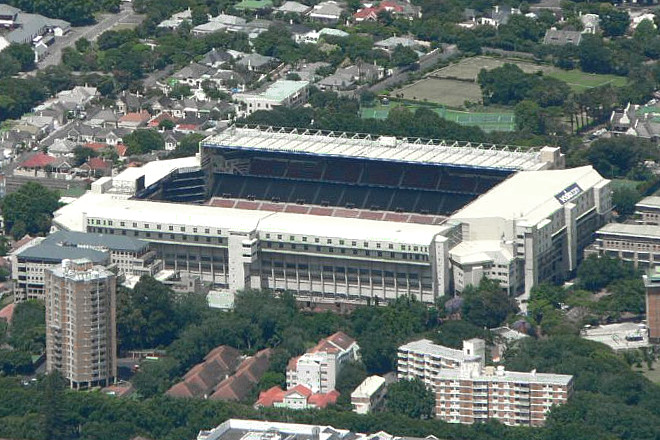 Newlands Stadium in Cape Town, South Africa