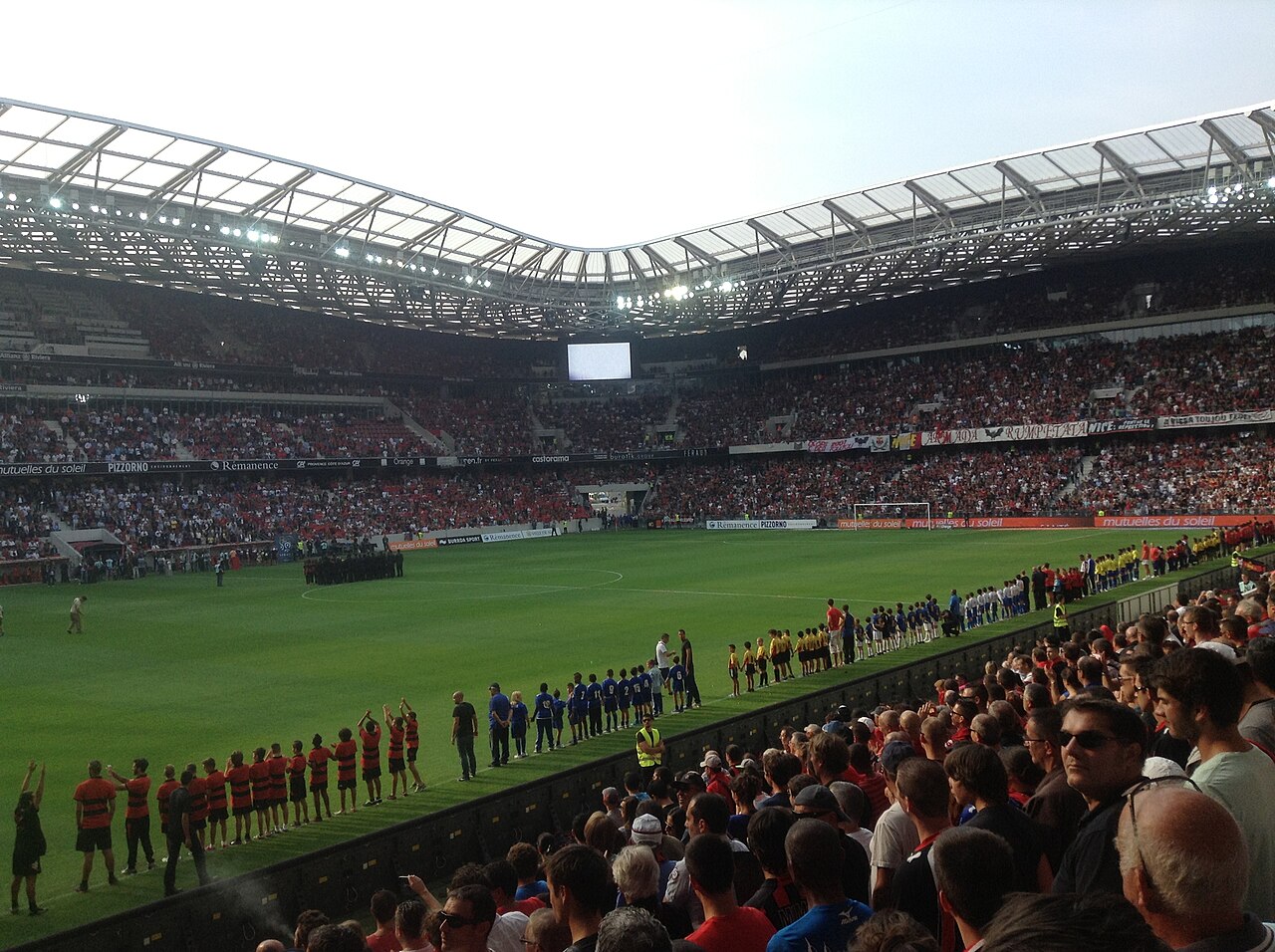 L'Allianz Riviera le 22 septembre 2013.