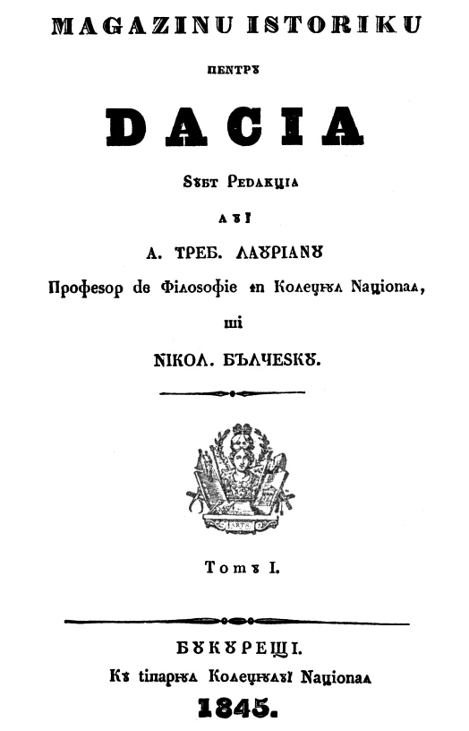 Photo of Nicolae Bălcescu