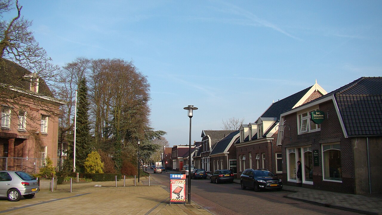 Dorpstraat at Nieuwveen, Netherlands