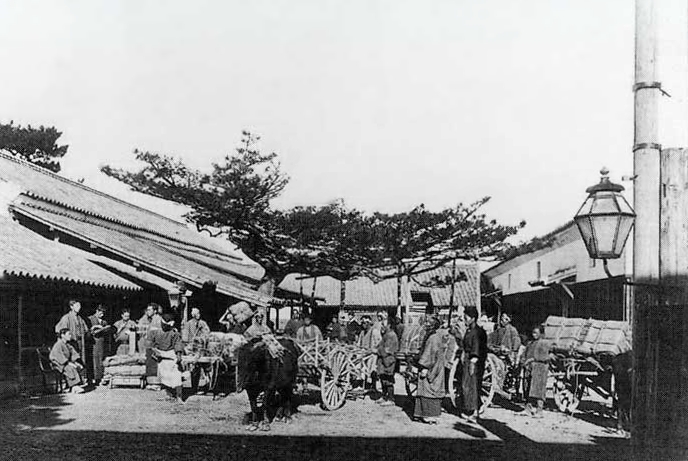 Niihama Kuchiya in Niihama, Ehime pref., Japan.