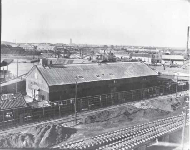 Tokyo 10 B Prison of War Camp (POW Camp), which was previously named Tokyo 20 B, previously located at 3-41 Minami-Senju, Arakawa-ku, Tokyo, Japan.