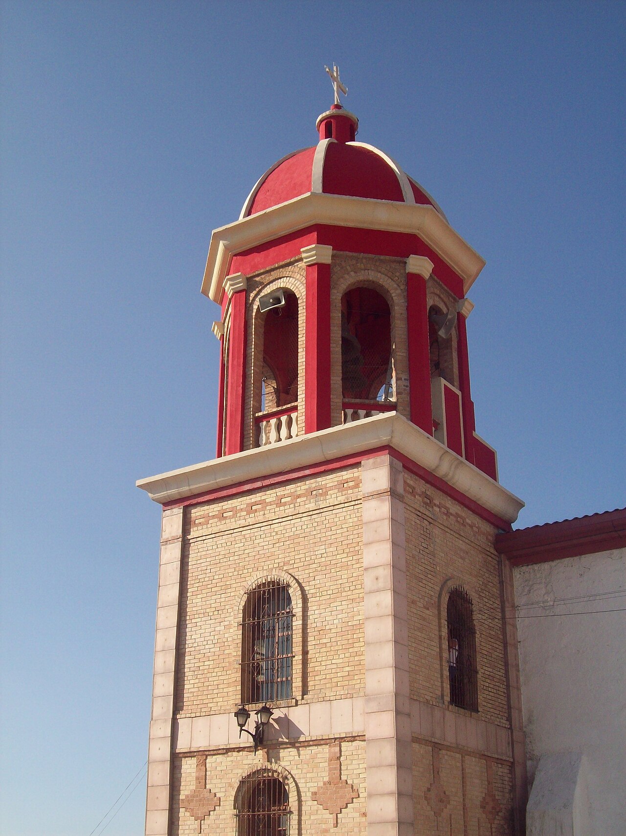 Campanario Iglesia Ojo de Agua, Saltillo Coahuila Mexico