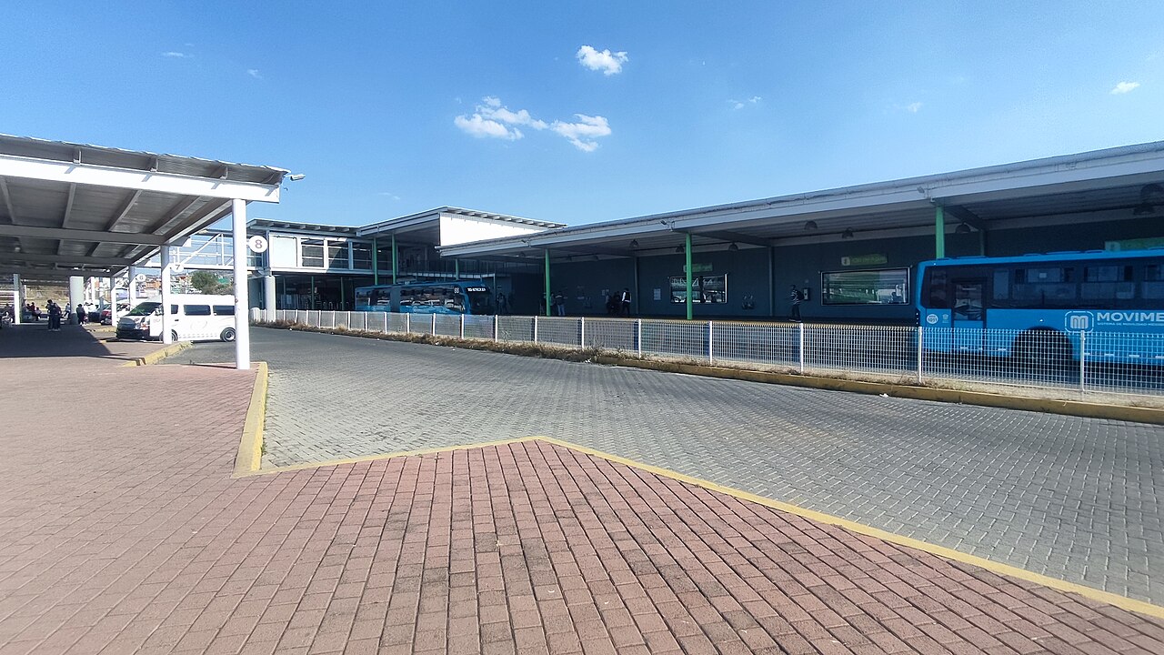 Picture of Ojo de Agua Mexibús station.