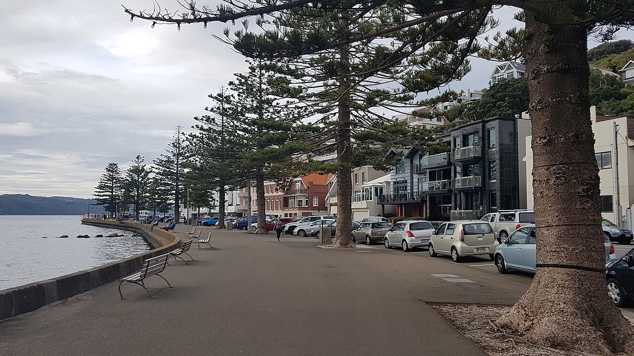 Oriental Parade, Wellington, New Zealand