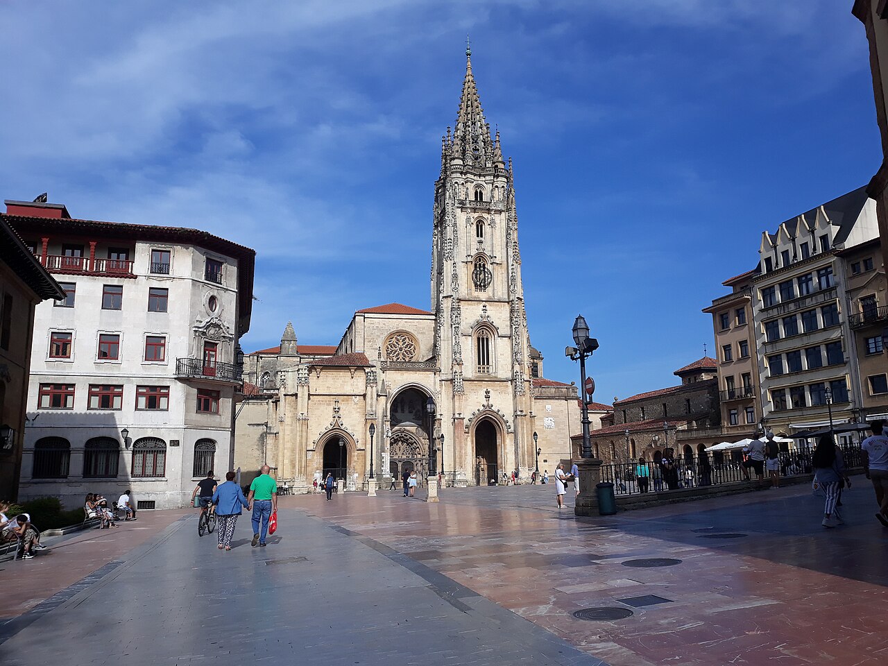 Oviedo Cathedral, Asturias, Spain.