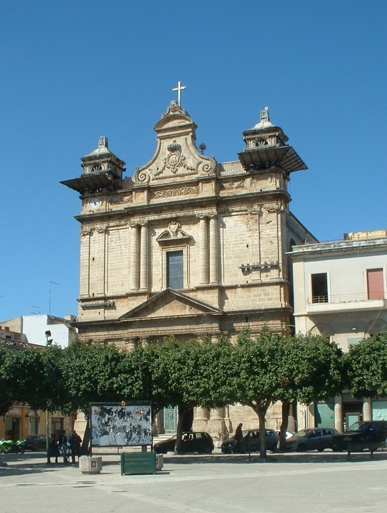 Pachino, façade of Holy Cross Parish Church (1790).
