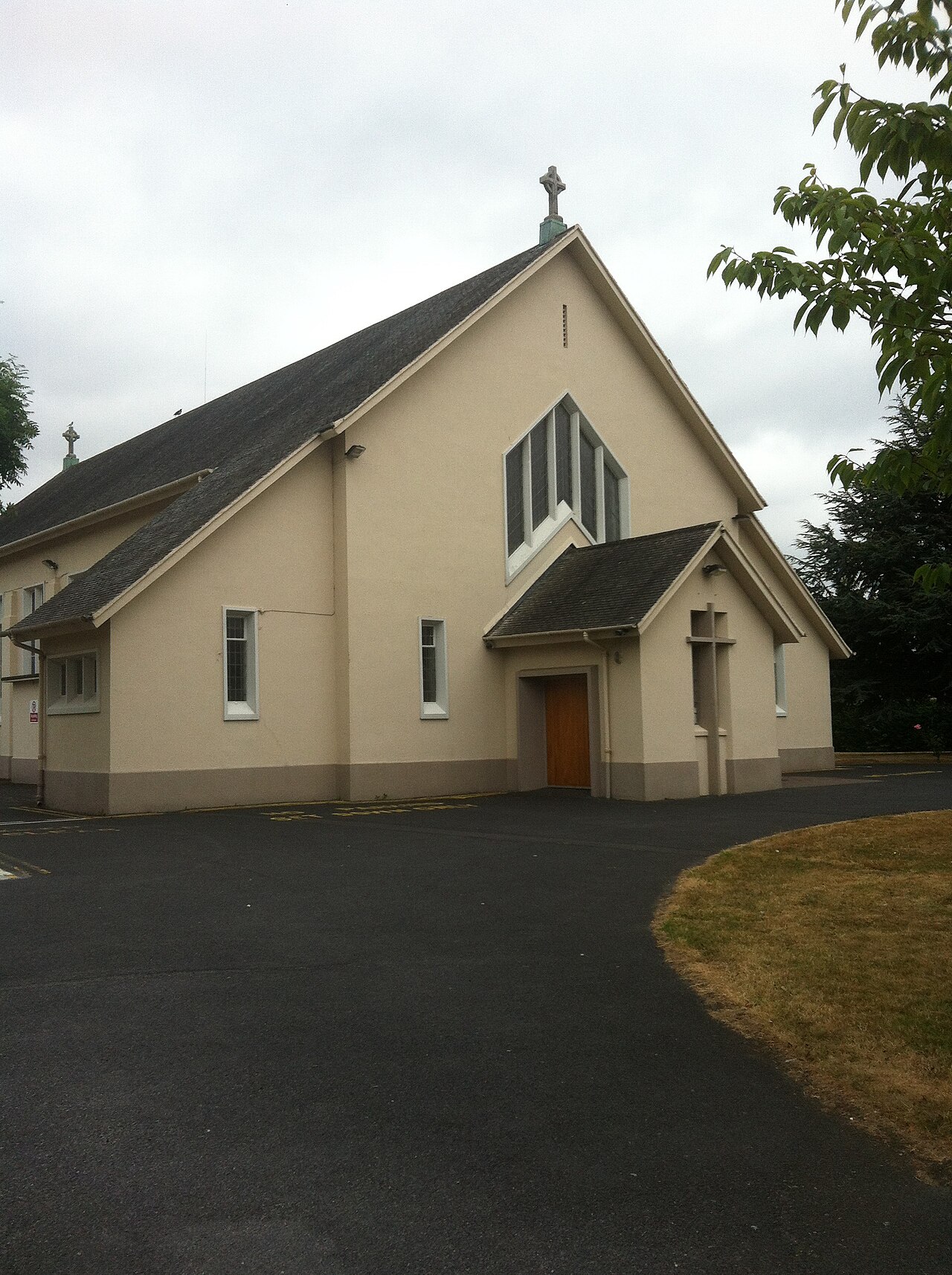 This is a photograph of the church in Palmerstown, Co. Dublin