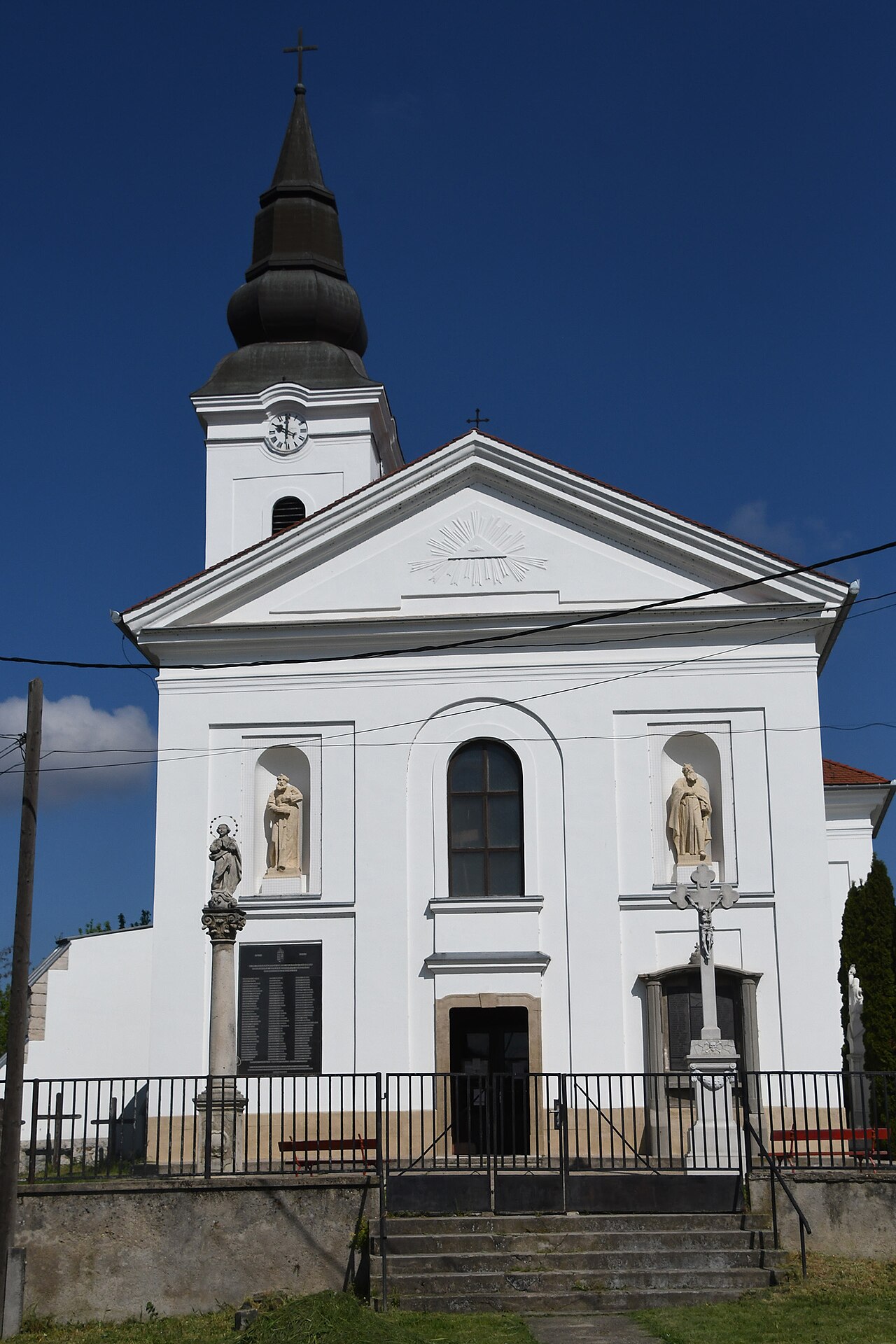 Roman Catholic church of Pázmánd, Hungary