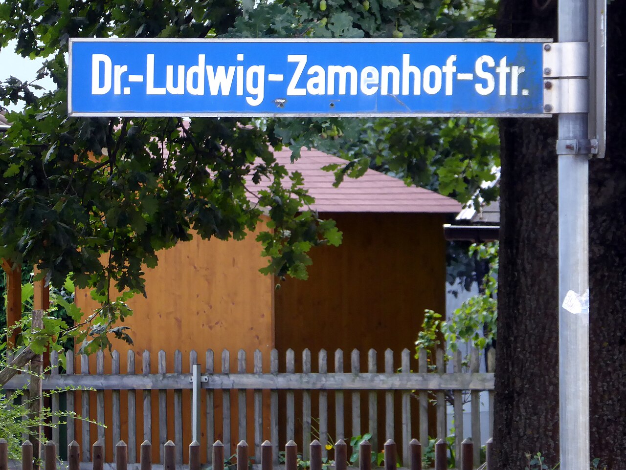Pfaffenhofen an der Ilm, Dr.-Ludwig-Zamenhof-Straße.