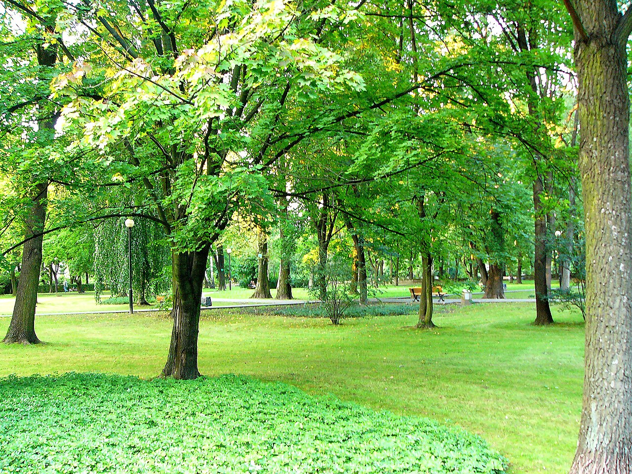 Gliwice, zieleń komponowana