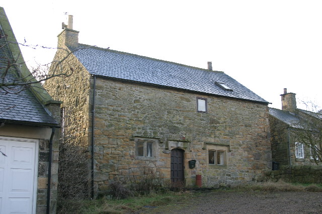 Rebellion House, High Callerton. The name comes from the tradition that Oliver Cromwell stayed in the house. It is the oldest building in the village and is basically a 17th Century Bastle House.