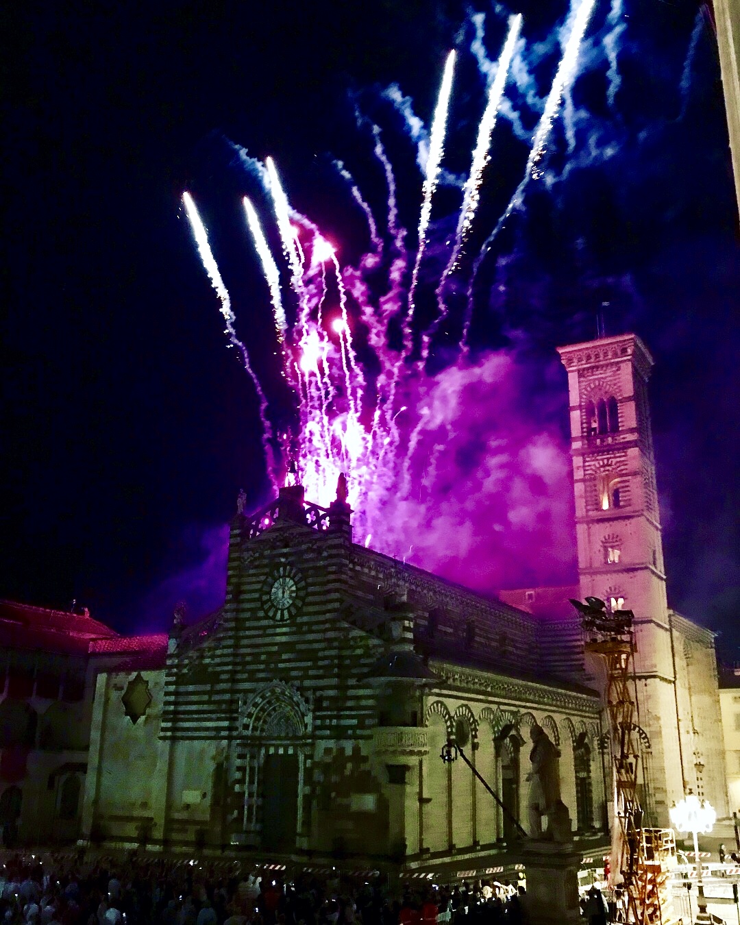 Corteggio Storico Prato 2018 fuochi duomo