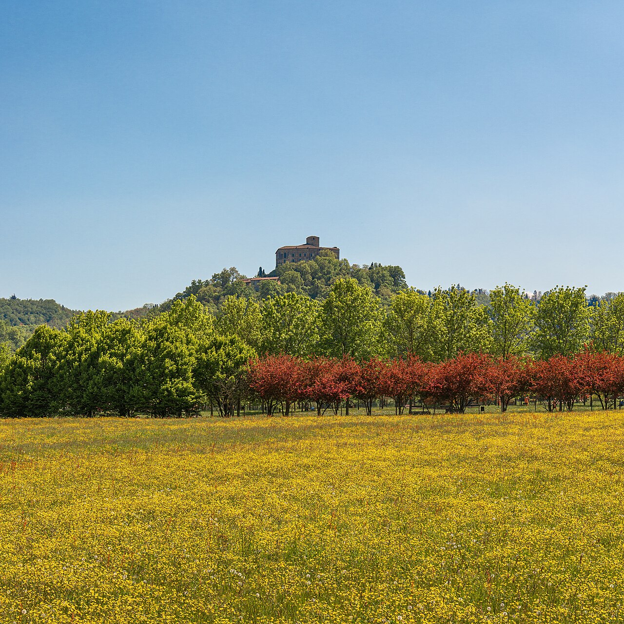 Parco del Melograno e Castello di Bianello - Quattro Castella, Reggio Emilia, Italia