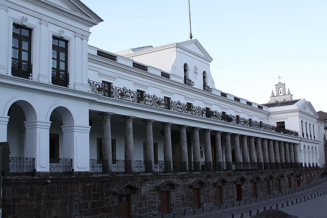 Carondelet Palace, official residence and principal workplace of the President of Ecuador.